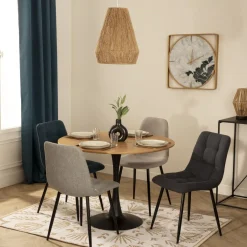 Krzesło Sirac szare ciemne