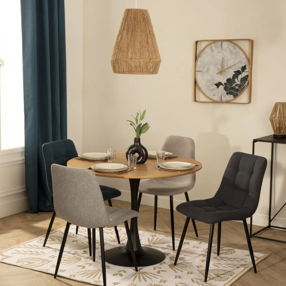 Krzesło Sirac szare ciemne