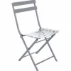 Krzesło składane Greensboro szary
