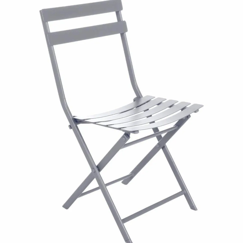 Krzesło składane Greensboro szary