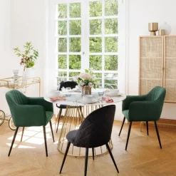 Krzesło Slano VIC czarne