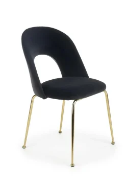 Krzesło Solin czarne/ złote