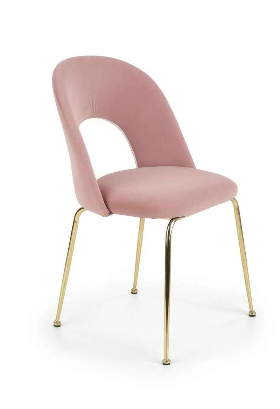 Krzesło Solin różowe/ złote