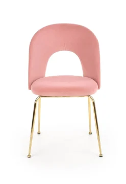 Krzesło Solin różowe/ złote