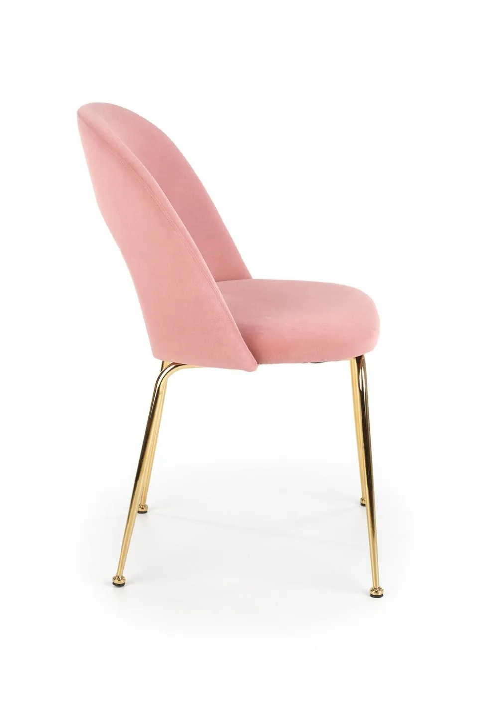 Krzesło Solin różowe/ złote
