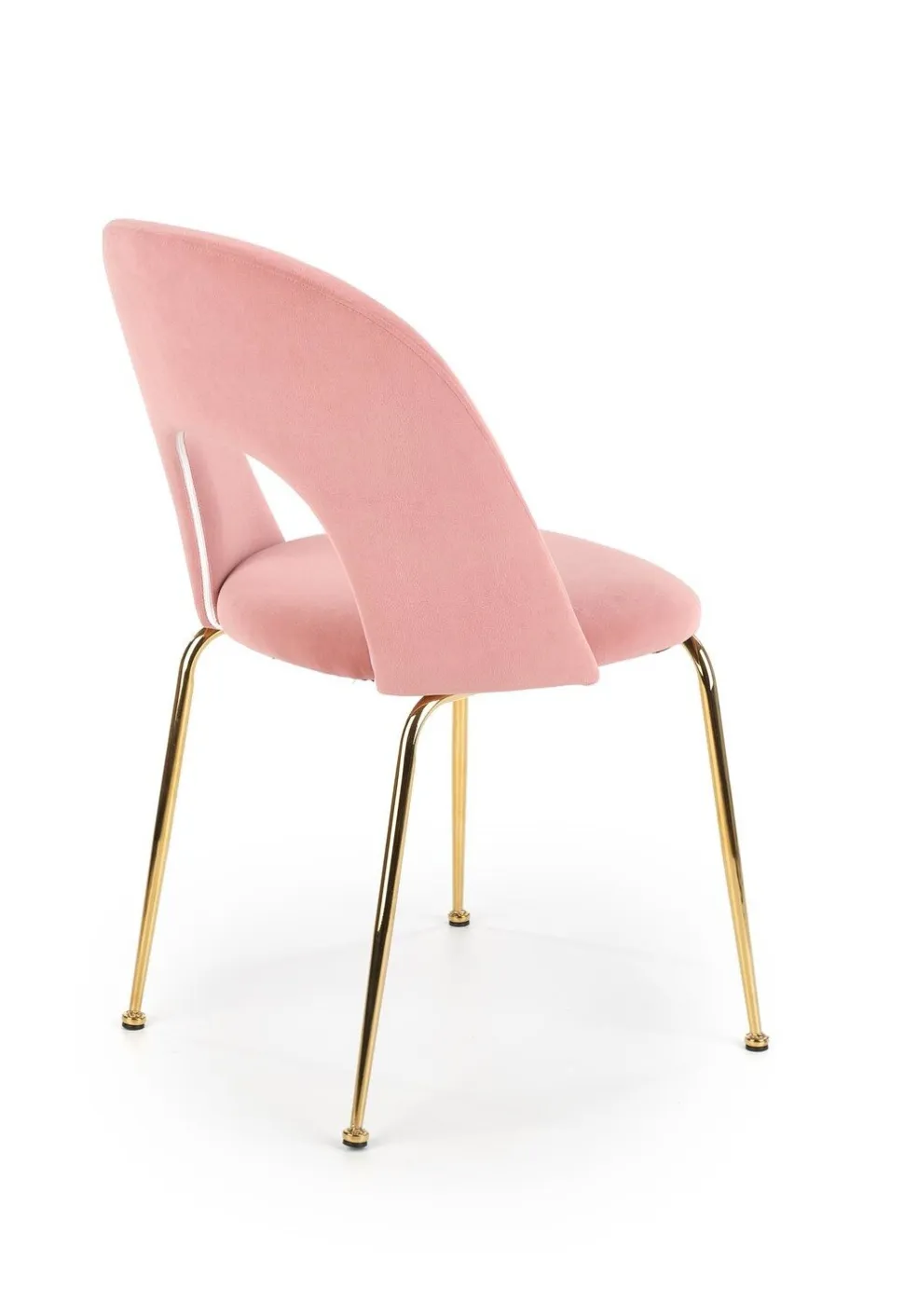 Krzesło Solin różowe/ złote