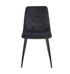 Krzesło Solito Velvet czarne