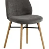 Krzesło Sophia szary ciemny/ dąb Danny    10
