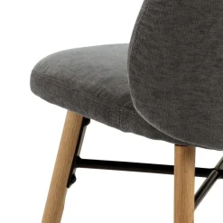 Krzesło Sophia szary ciemny/ dąb Danny    10