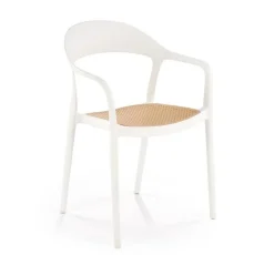 Krzesło Sorana biały/naturalny