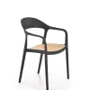Krzesło Sorana czarny/naturalny