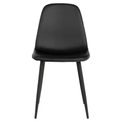 Krzesło Stockholm czarne PU/ czarne