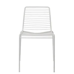 Krzesło Summer białe metalowe