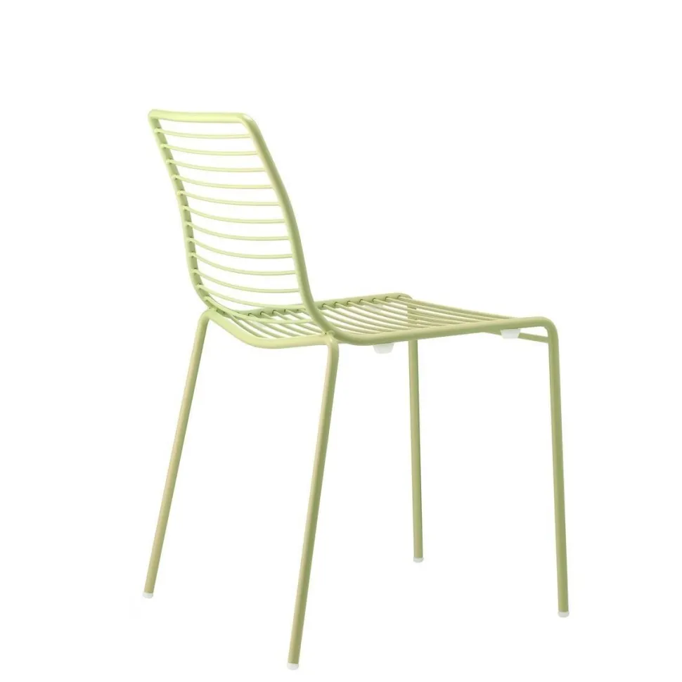 Krzesło Summer zielone metalowe