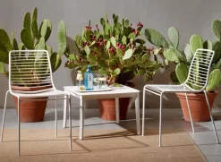 Krzesło Summer zielone metalowe