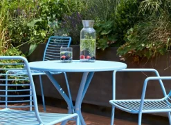 Krzesło Summer zielone metalowe