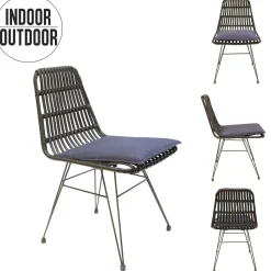 Krzesło Surabaya czarne