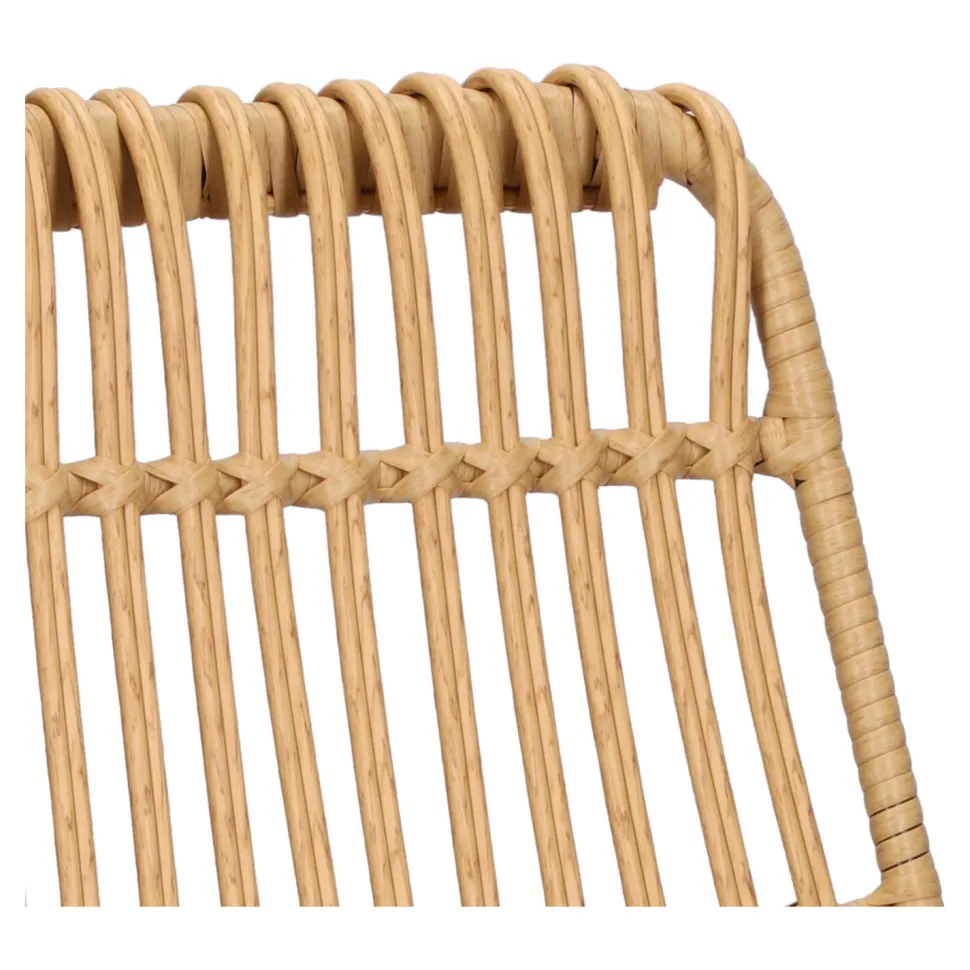 Krzesło Surabaya naturalne/czarne nogi