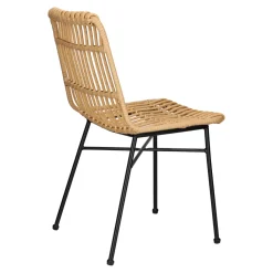 Krzesło Surabaya naturalne/czarne nogi