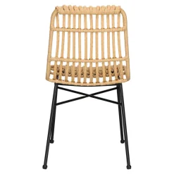 Krzesło Surabaya naturalne/czarne nogi