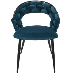 Krzesło Swyer niebieskie