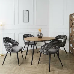 Krzesło Swyer szare