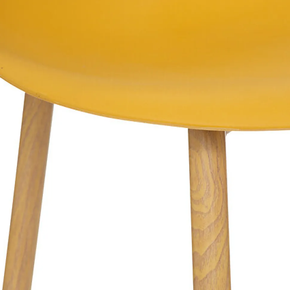 Krzesło Taho musztardowe