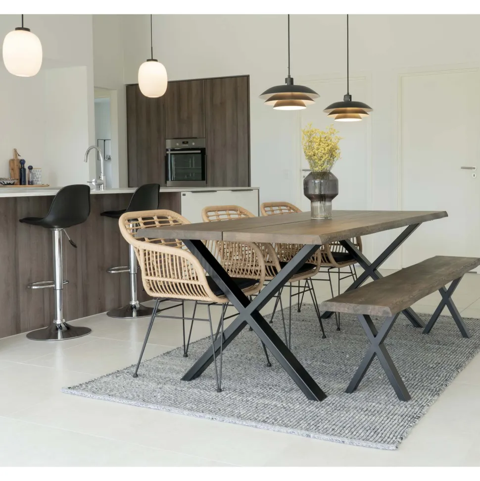 Krzesło Trieste z podłokietnikami polirattan naturalny