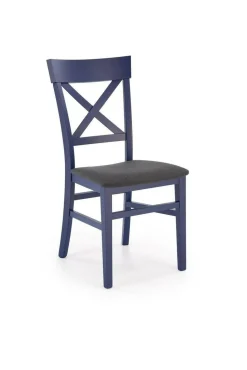 Krzesło Tutti ciemnoniebieskie/drewno bukowe