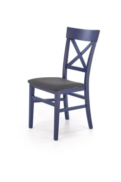 Krzesło Tutti ciemnoniebieskie/drewno bukowe