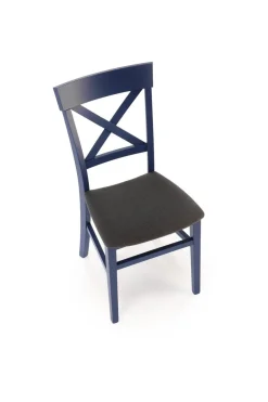 Krzesło Tutti ciemnoniebieskie/drewno bukowe