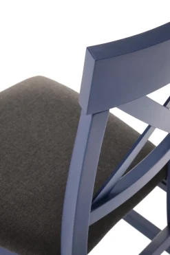 Krzesło Tutti ciemnoniebieskie/drewno bukowe