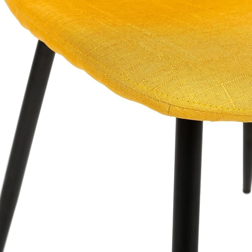 Krzesło Tyka żółte