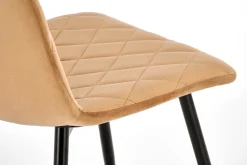 Krzesło Uferyn Velvet beżowy