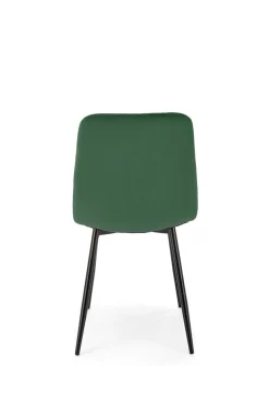 Krzesło Uferyn Velvet ciemny zielony