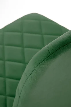 Krzesło Uferyn Velvet ciemny zielony