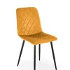 Krzesło Uferyn Velvet musztardowy