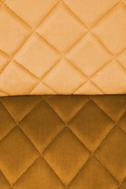 Krzesło Uferyn Velvet musztardowy