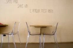 Krzesło Vanity transparentne z tworzywa