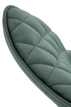 Krzesło Veroniq zielone przeszycia