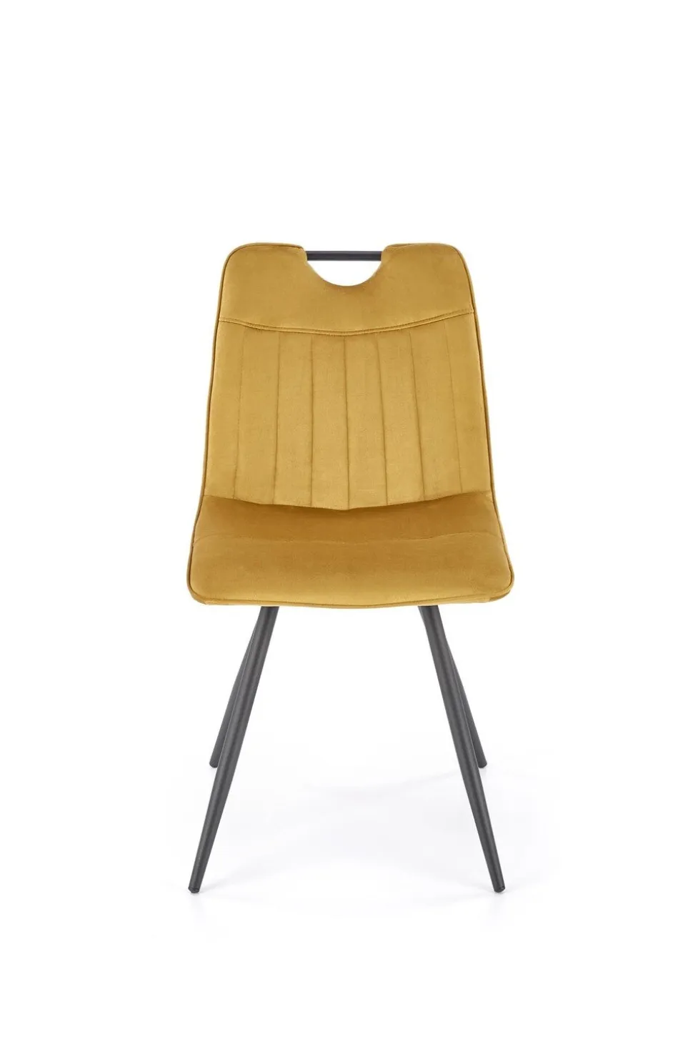 Krzesło Vivia musztardowe