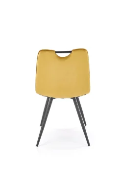 Krzesło Vivia musztardowe