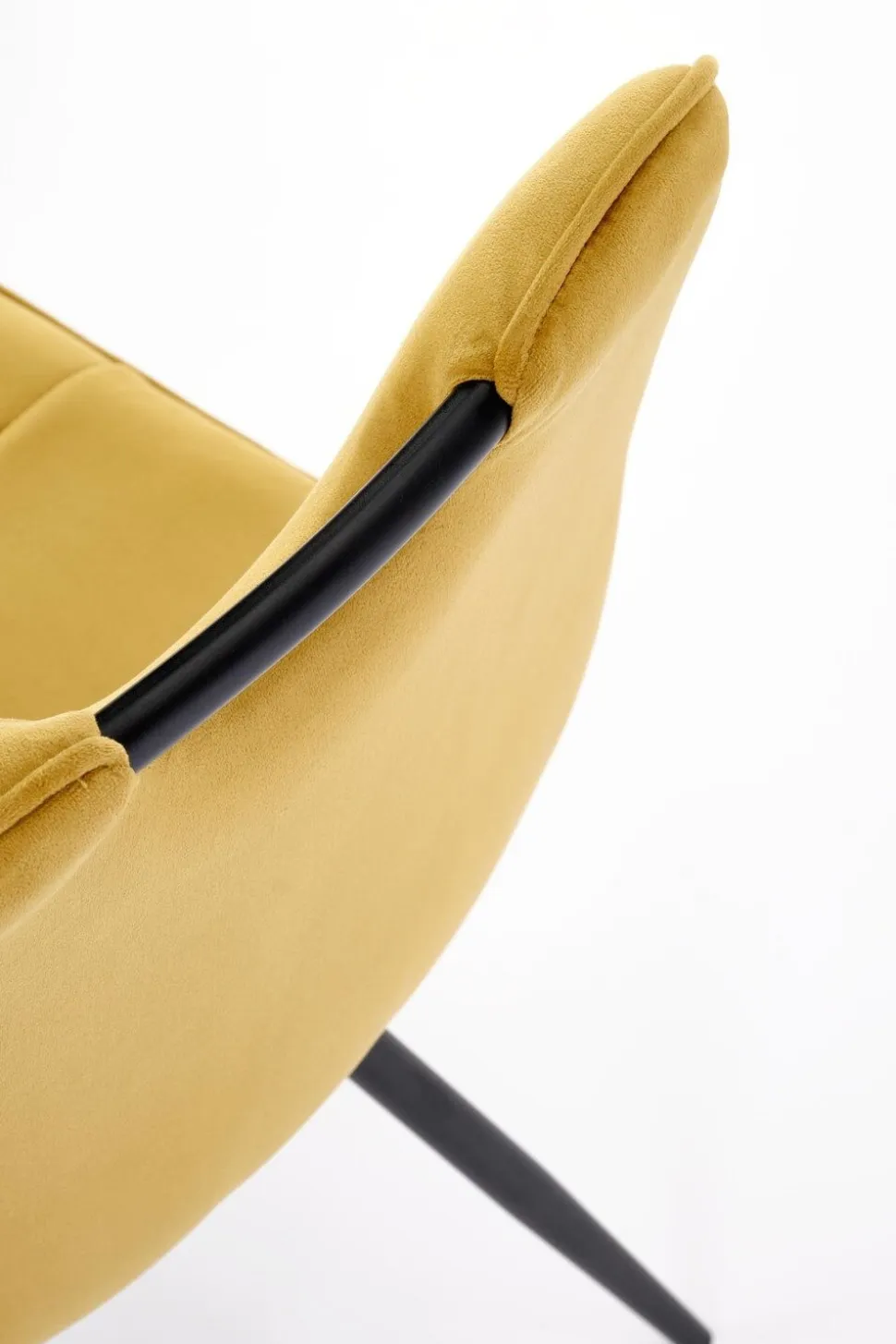 Krzesło Vivia musztardowe