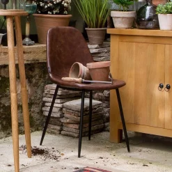 Krzesło Vladi brązowe