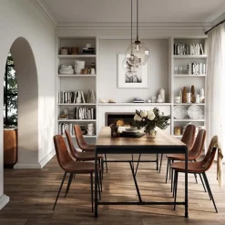 Krzesło Vladi brązowe