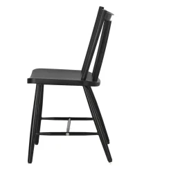 Krzesło Wandi czarne z tworzywa