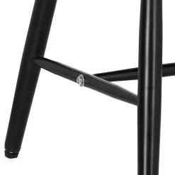 Krzesło Wandi czarne z tworzywa