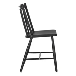 Krzesło Wandi czarne z tworzywa