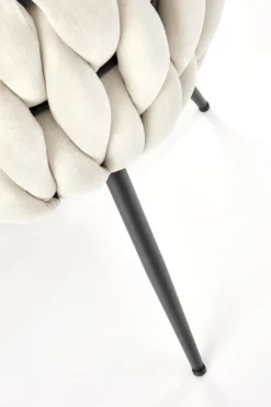 Krzesło Wendy beżowe/czarne