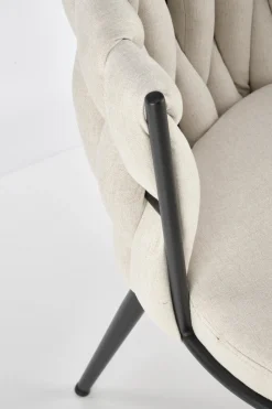 Krzesło Wendy beżowe/czarne